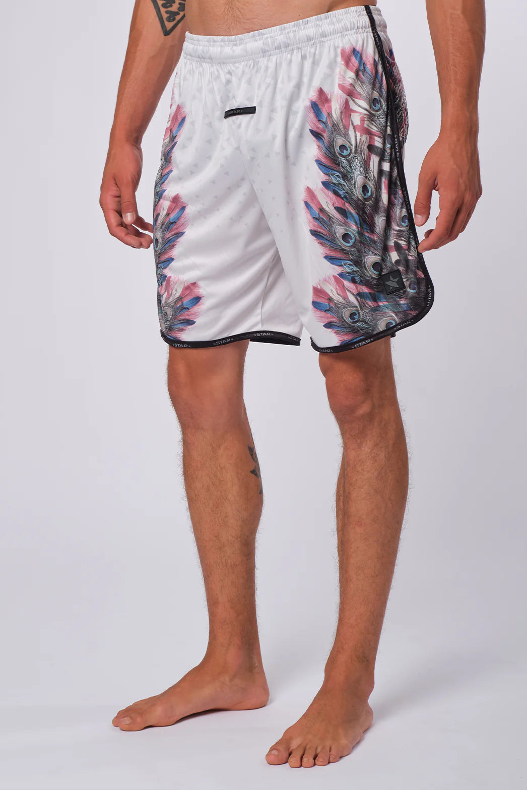 "Sand Off" Beach Volleyball Shorts Peacock