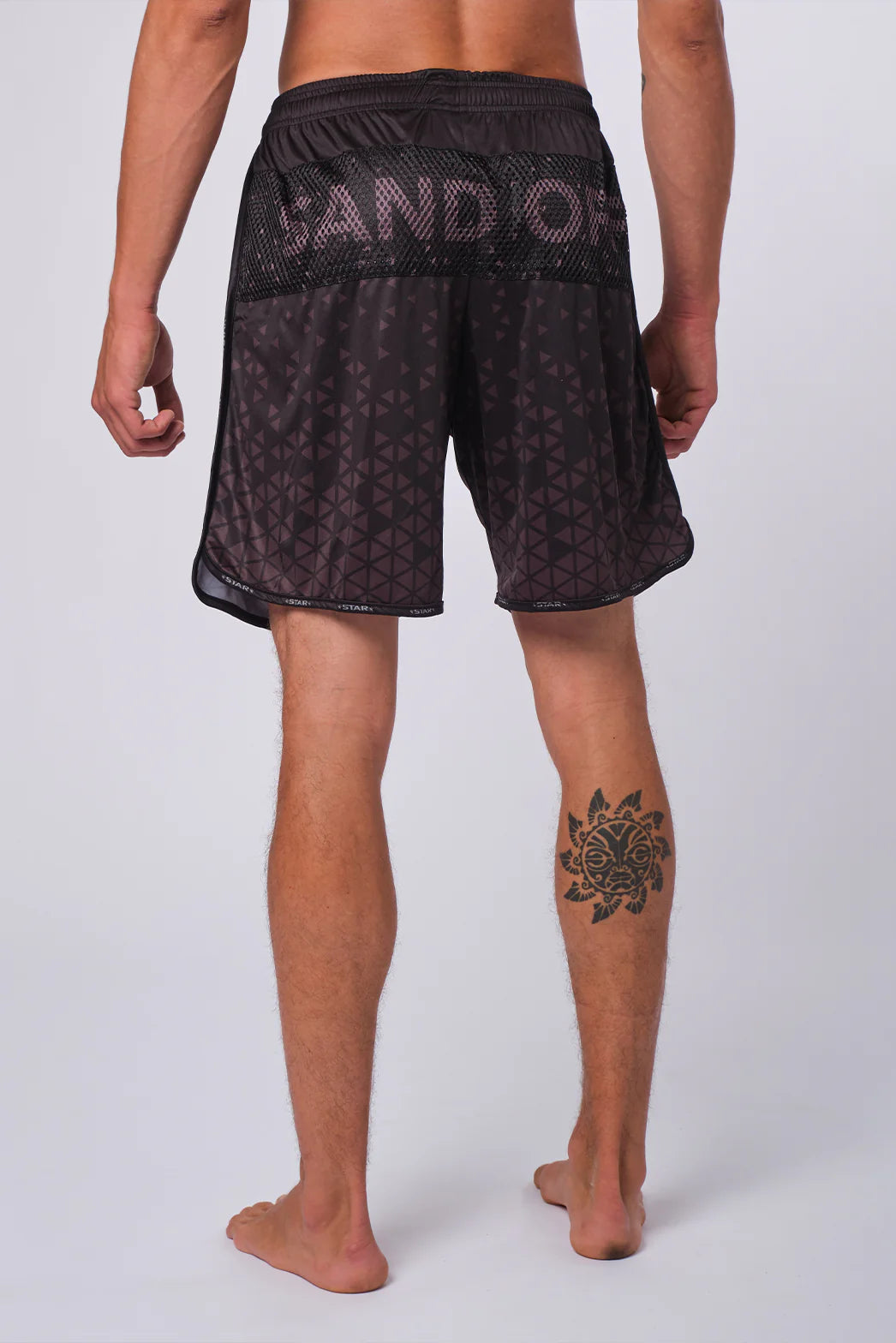 "Sand Off" Beach Volleyball Shorts Black