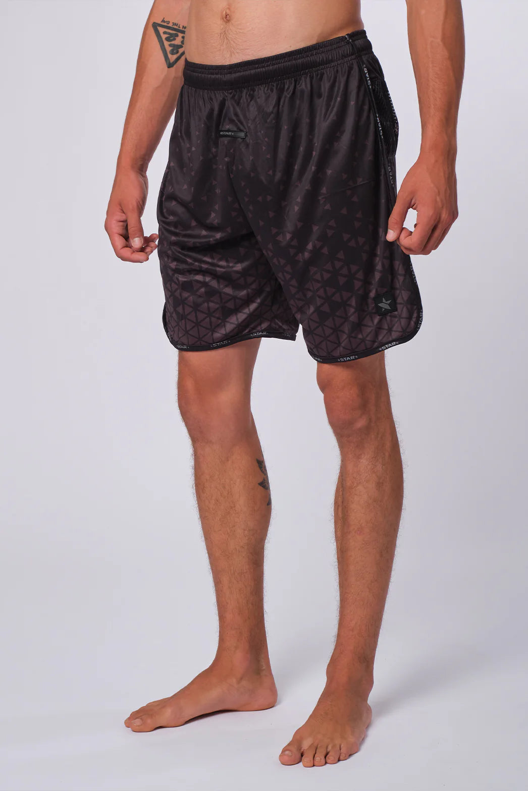 "Sand Off" Beach Volleyball Shorts Black