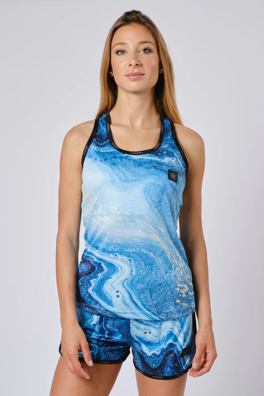 "Sand Off" Beach Volleyball Tank Top Women Supernova