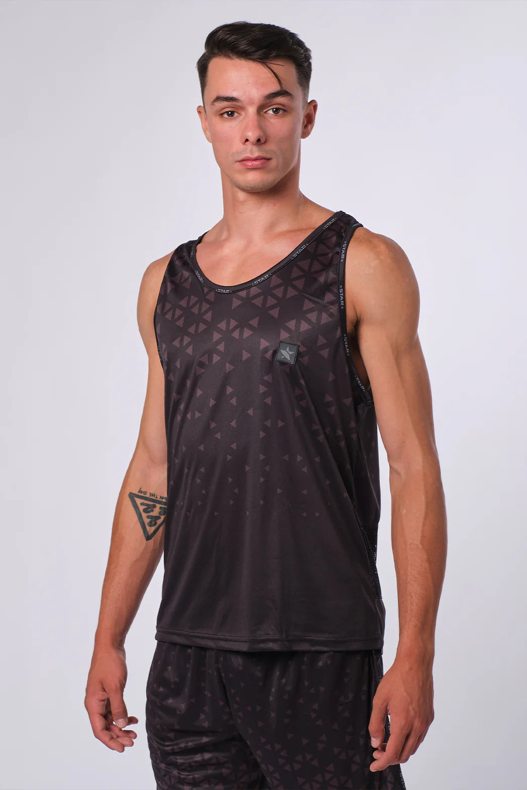 "Sand Off" Beach Volleyball Tank Top Black