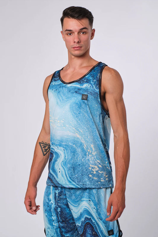 "Sand Off" Beach Volleyball Tank Top Supernova